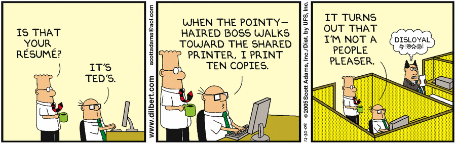 Dilbert Cartoon